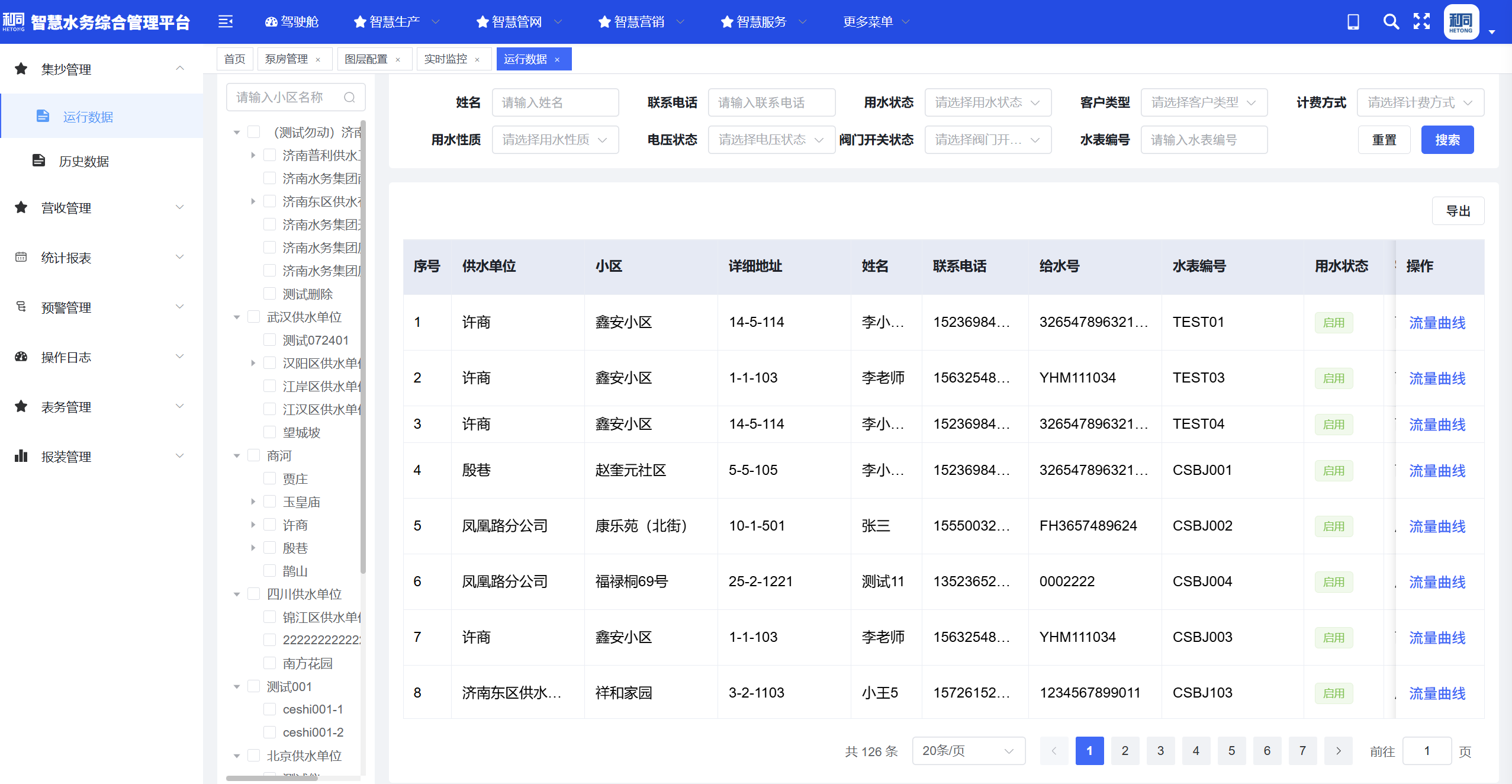 集抄营收管理系统